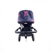 Shop DRAFT - Bugaboo Fox Stroller, 2018, Birds, Black at GoodBuy Gear
