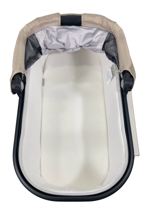 Shop UPPAbaby V2 Bassinet, Liam (Oat Melange/Carbon) at GoodBuy Gear