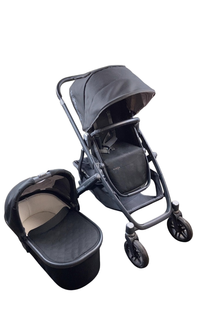 UPPAbaby VISTA Stroller, 2019, Jake (Black)