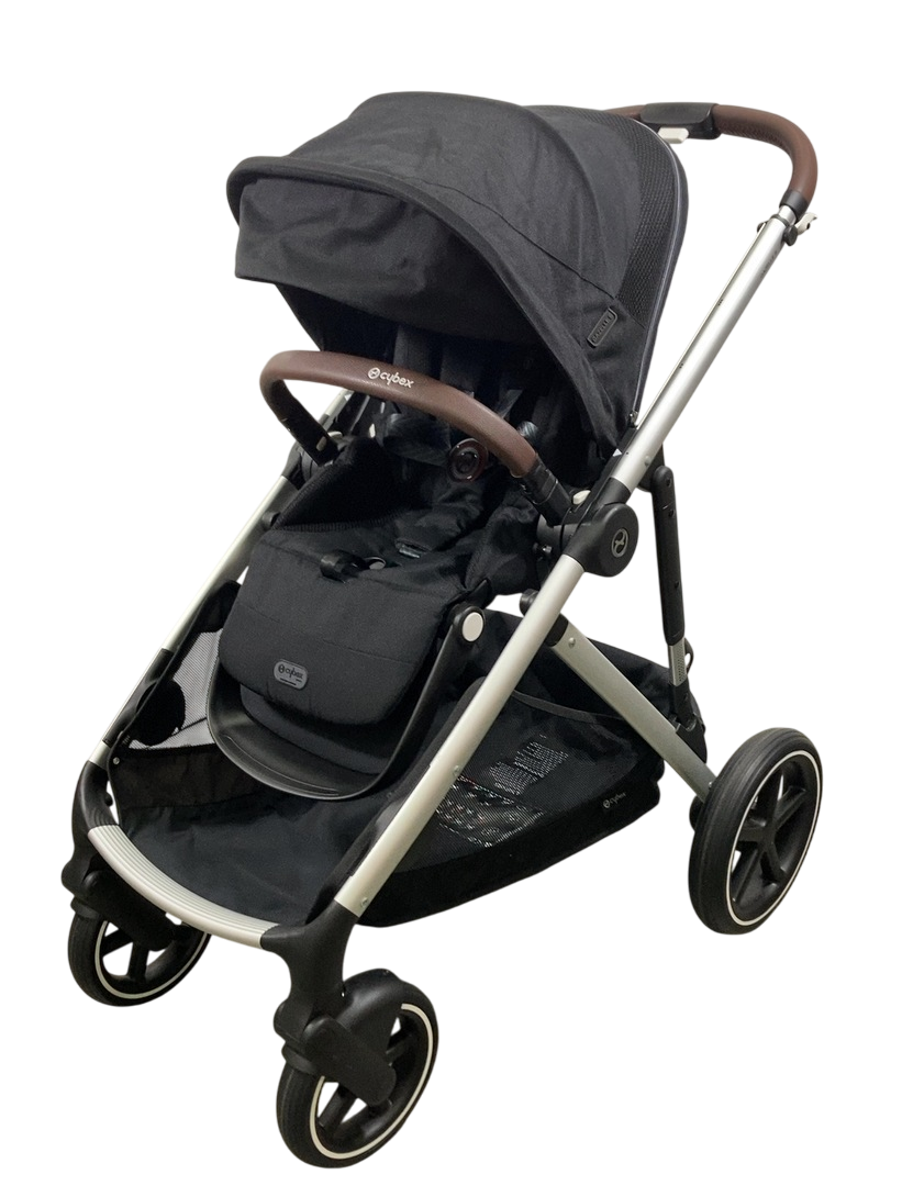 cybex gazelle 2023 Cybex Gazelle S Modular Stroller, 2023, Moon Black, Silver Frame