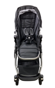 Shop Mockingbird Single to Double 2.0 Stroller, 2024, Black, Silver With Black Leather, Windowpane at GoodBuy Gear