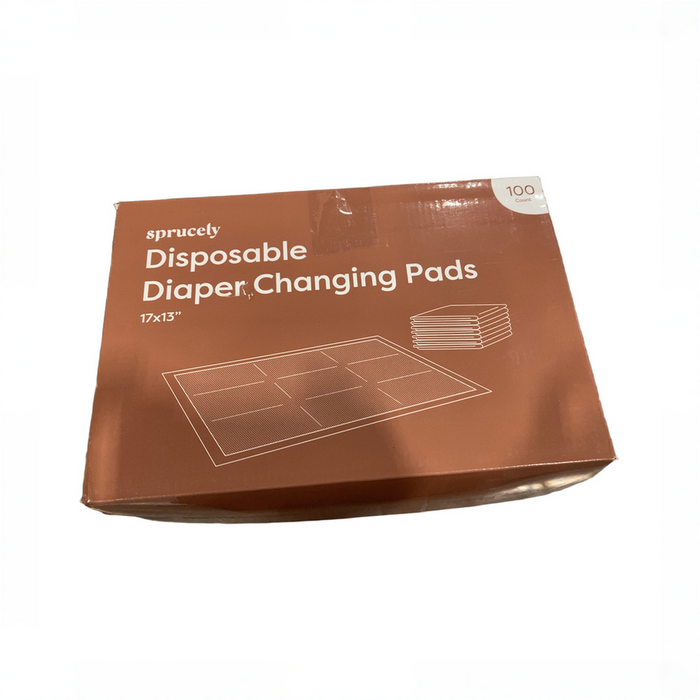 Shop Sprucely Disposable Diaper Changing Pads, 100 ct at GoodBuy Gear