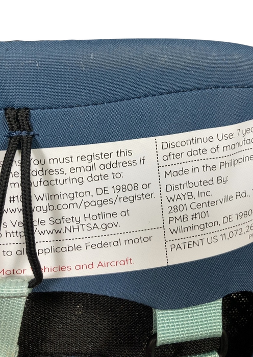 Shop WAYB Pico Portable Car Seat, 2023, Midnight Sky at GoodBuy Gear