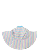 secondhand iPlay Brim Sun Protection Hat, 0-6 Months, Rainbow Pinstripe