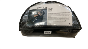 Shop 7 A.M. Enfant Tundra Car Seat Cocoon, Heather Grey Dark/Arctic Faux Fur at GoodBuy Gear