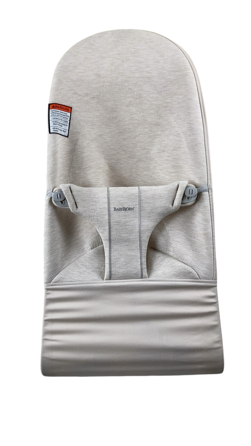 Shop BabyBjorn Bouncer Bliss, Light Beige 3D Jersey, Light Gray Frame at GoodBuy Gear