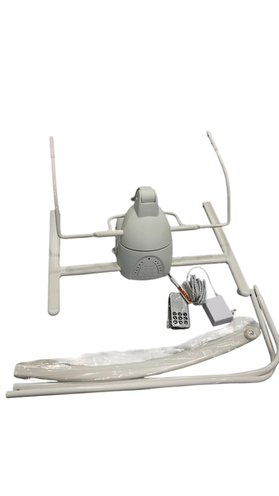 Shop Baby Delight Alpine Wave Deluxe Bouncer With Motion, Driftwood Grey at GoodBuy Gear