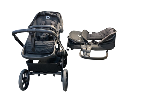 Shop Bugaboo Kangaroo Single To Double Stroller, 2024, Black, Midnight Black, Midnight Black at GoodBuy Gear
