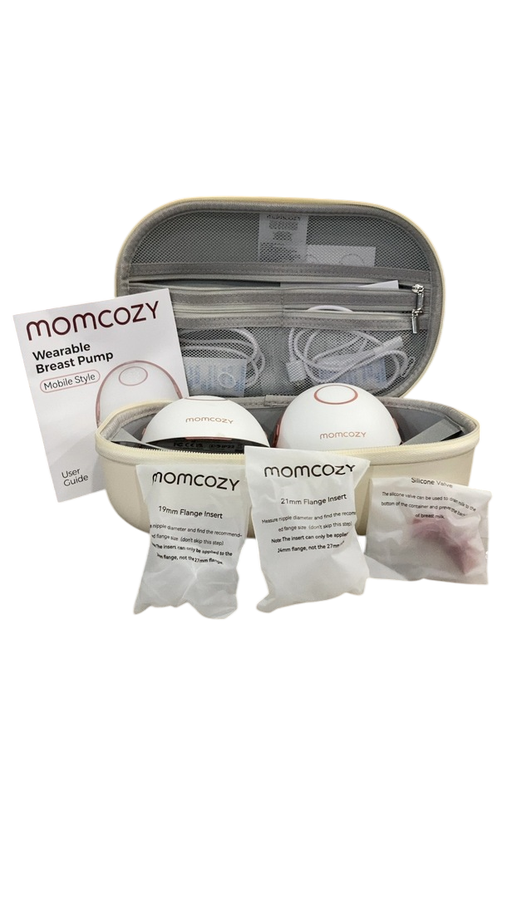 Shop Momcozy Mobile Style Hands-free Breast Pump | M6, Cozy Red at GoodBuy Gear