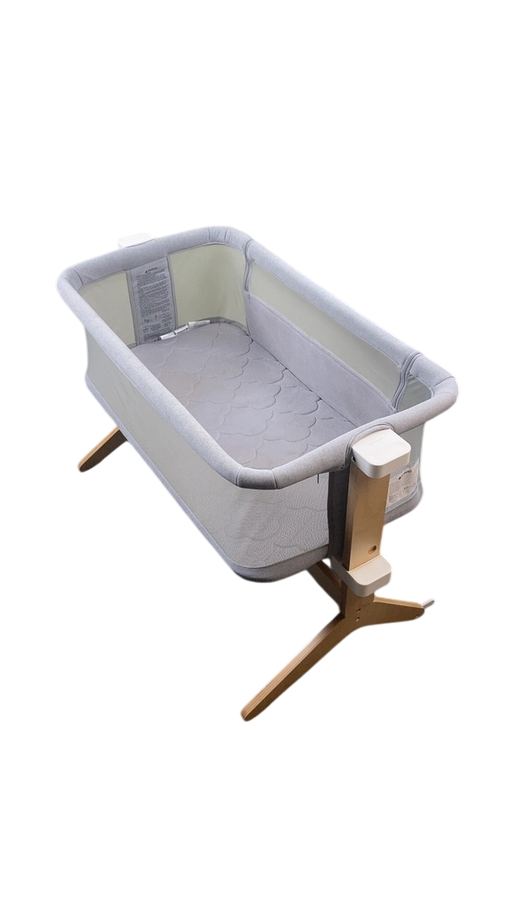 Shop Newton Bassinet And Bedside Sleeper, Grey/Birch at GoodBuy Gear