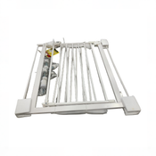 Shop Comfy Cubs Baby Safety Gate with 3 Extensions, White at GoodBuy Gear