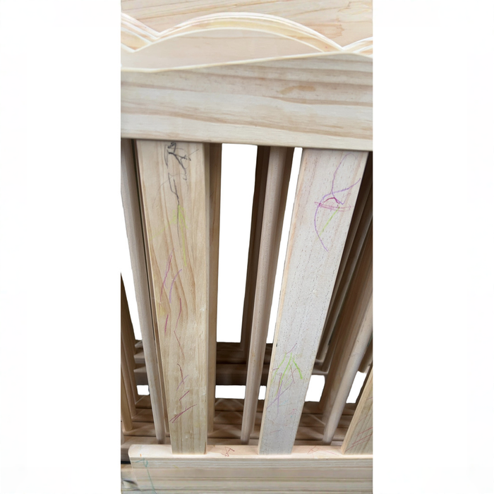 Shop Unknown Foldable Wooden Playpen, 55"x55" at GoodBuy Gear