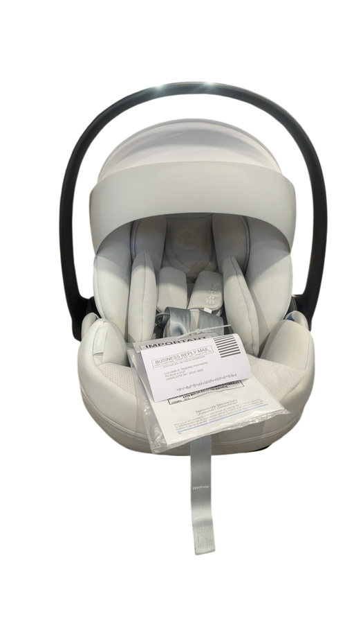 Shop Cybex Cloud T SensorSafe Infant Car Seat With Load Leg Base, 2025, Platinum White at GoodBuy Gear