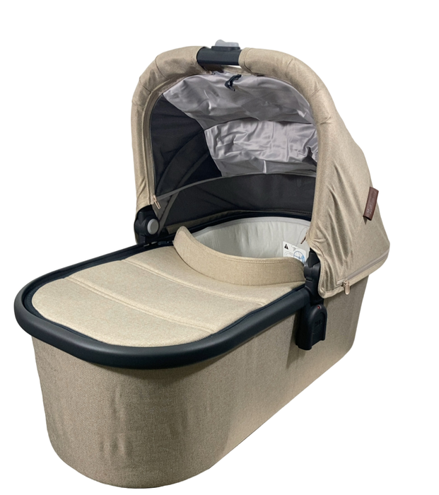 Shop UPPAbaby V2 Bassinet, Liam (Oat Melange/Carbon) at GoodBuy Gear