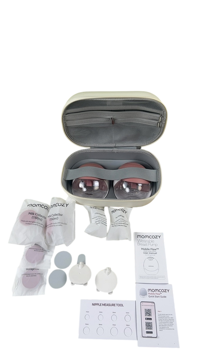 Shop Momcozy Mobile Flow Hands-Free Breast Pump M9, Cozy Red, Double at GoodBuy Gear