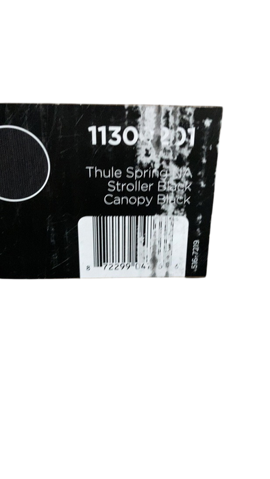 Shop Thule Spring Stroller, Black, Midnight Black, 2024 at GoodBuy Gear