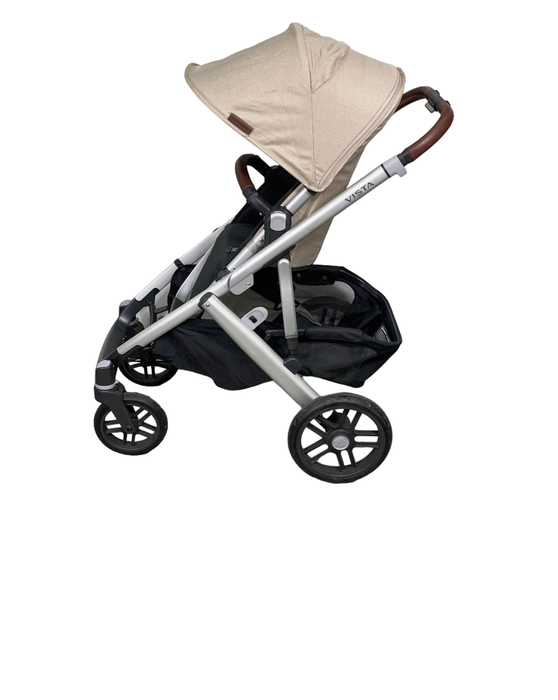 secondhand UPPAbaby VISTA V2 Stroller, Bassinet and Frame Only, Declan, 2022