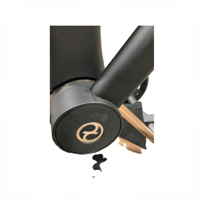 Shop Cybex E-PRIAM Electric Stroller, 2026, Rose Gold, Sepia Black, with Battery at GoodBuy Gear