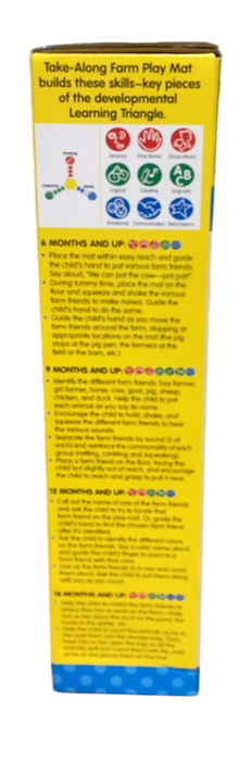 Shop Melissa & Doug Take-Along Farm Baby and Toddler Play Mat at GoodBuy Gear