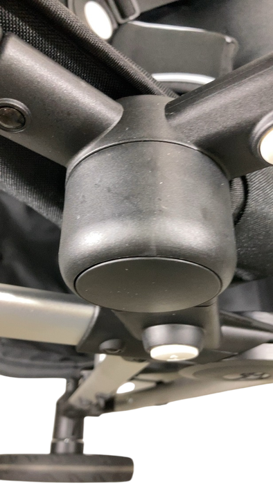 Shop Mockingbird Single to Double 2.0 Stroller, 2024, Black, Silver With Penny Leather, Windowpane at GoodBuy Gear