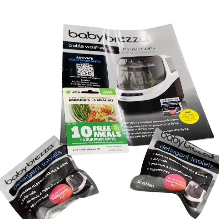 Shop Baby Brezza Bottle Washer Pro, White/Black at GoodBuy Gear