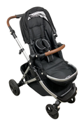 Shop Mockingbird Single 2.0 Stroller, 2024, Black, Silver With Penny Leather, Watercolor Drops at GoodBuy Gear