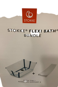 Shop Stokke Flexi Bath Bundle Pack, Regular, Transparent Ocean Blue at GoodBuy Gear