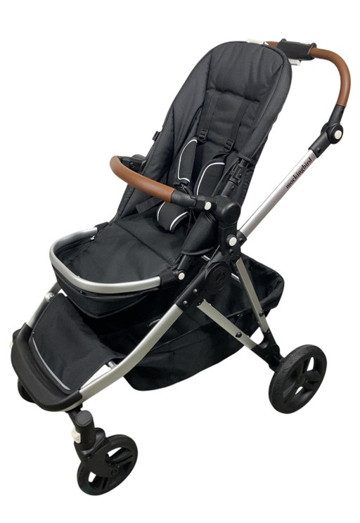 Shop Mockingbird Single to Double 2.0 Stroller, 2024, No Canopy, No Canopy, Silver With Penny Leather at GoodBuy Gear