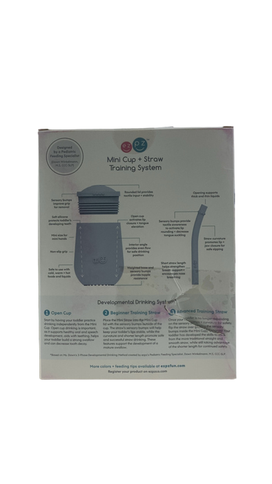 Shop ezpz Mini Cup and Straw, Sage at GoodBuy Gear
