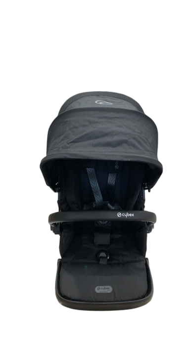 Shop Cybex Gazelle S Seat Unit, Black Bumper Bar, Moon Black at GoodBuy Gear