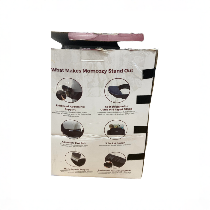 Shop Momcozy Wander360 Hip Seat Carrier, Black, Medium at GoodBuy Gear