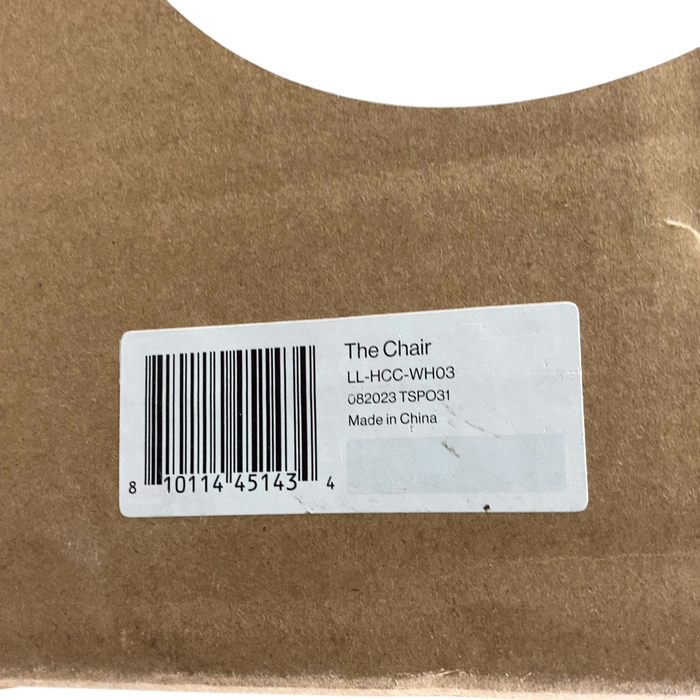 Shop Lalo The Chair with Cushion, Coconut, Grey Multi, Natural at GoodBuy Gear