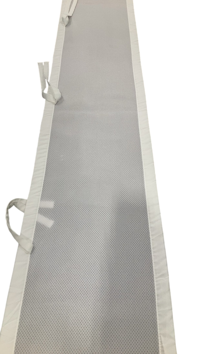 Shop Breathable Baby Mesh Crib Liner, Full Size/2 Sides, White at GoodBuy Gear