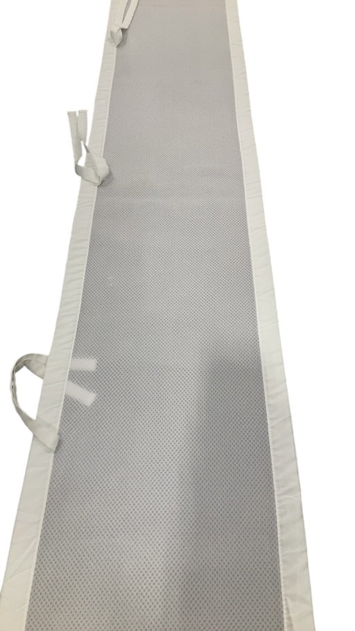 Shop Breathable Baby Mesh Crib Liner, Full Size/2 Sides, White at GoodBuy Gear