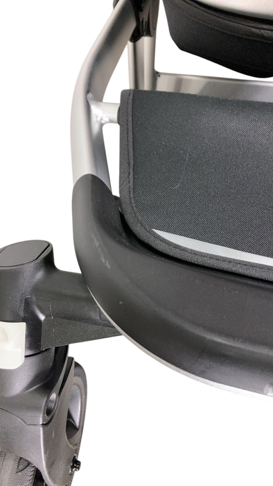 Shop Mockingbird Single to Double 2.0 Stroller, 2024, Black, Silver With Penny Leather, Watercolor Drops at GoodBuy Gear