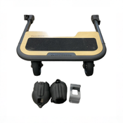 Shop UPPAbaby CRUZ PiggyBack Ride-Along Board (Pre-2020), Natural Wood/Black at GoodBuy Gear