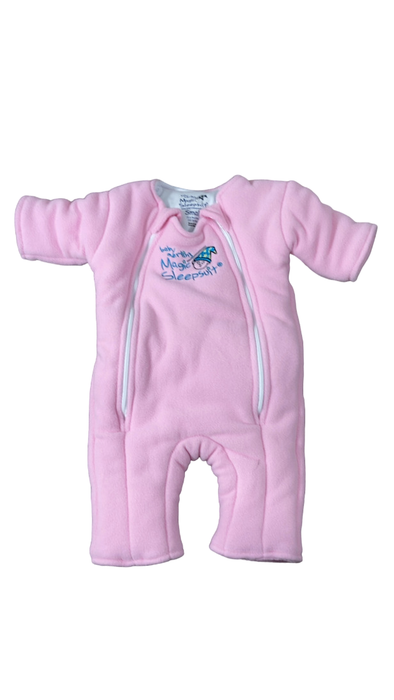 Shop Baby Merlin's Magic Sleepsuit, Fleece, Pink, Small 3-6 Months at GoodBuy Gear