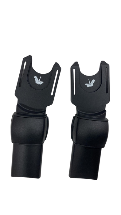 Shop Bugaboo Kangaroo Single To Double Stroller, 2024, Black, Midnight Black, Misty White at GoodBuy Gear