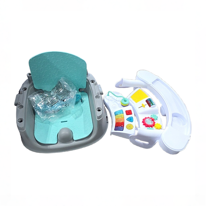 Shop Infantino Music & Lights 3-in-1 Discovery Booster, Teal at GoodBuy Gear