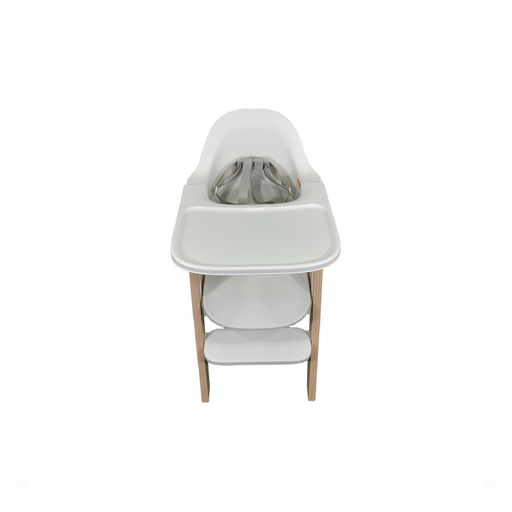 Shop Mockingbird High Chair, Natural Beech, White at GoodBuy Gear