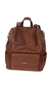 Shop Luli Bebe Monaco Diaper Bag Large, Caramel Brown at GoodBuy Gear