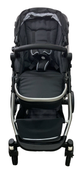 Shop Mockingbird Single to Double 2.0 Stroller, 2024, Black, Silver With Black Leather, Windowpane at GoodBuy Gear