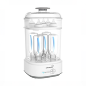 Shop Grownsy Bottle Sterilizer and Dryer, White/Grey at GoodBuy Gear