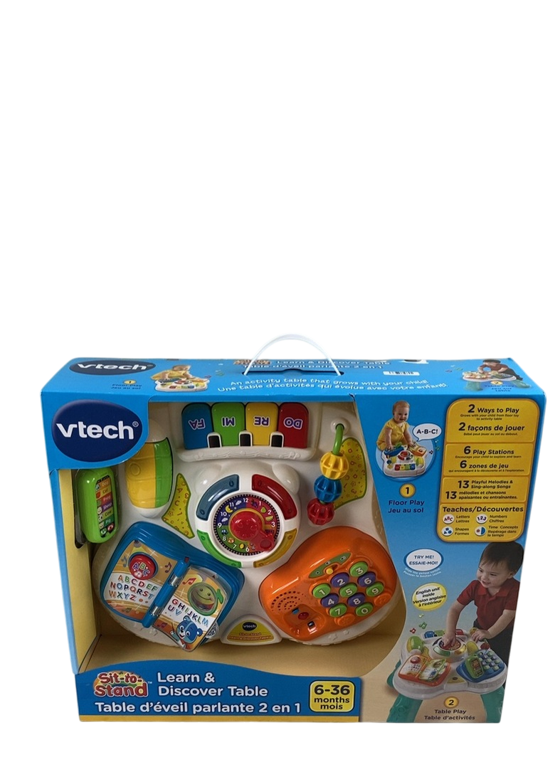 VTech Sit-To-Stand Learn and Discover Table — GoodBuy Gear