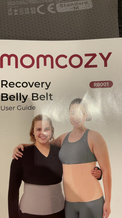 Momcozy Ergowrap Postpartum Belly Wrap, Black, Standard Medium