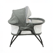 Shop Baby Delight Go With Me Slumber Deluxe Portable Rocking Bassinet, Charcoal Tweed at GoodBuy Gear