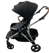 Shop Mockingbird Single to Double 2.0 Stroller, 2024, Black, Silver With Penny Leather, Watercolor Drops at GoodBuy Gear