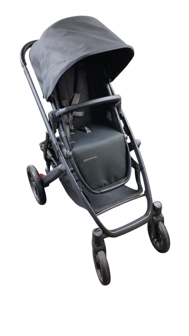 2024 uppababy vista v2 double stroller UPPAbaby VISTA V2 Stroller, 2024, Jake (Black)