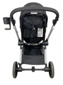 Shop Cybex Eos Stroller, 2024, Moon Black, Silver at GoodBuy Gear