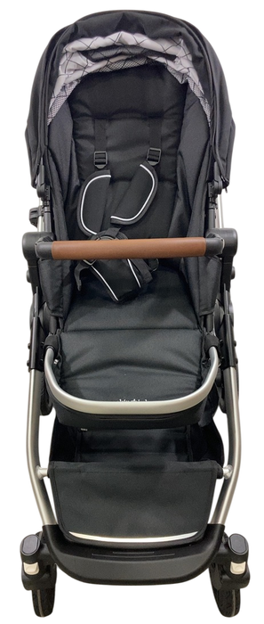Shop Mockingbird Single to Double 2.0 Stroller, 2025, Black, Silver With Penny Leather, Windowpane at GoodBuy Gear